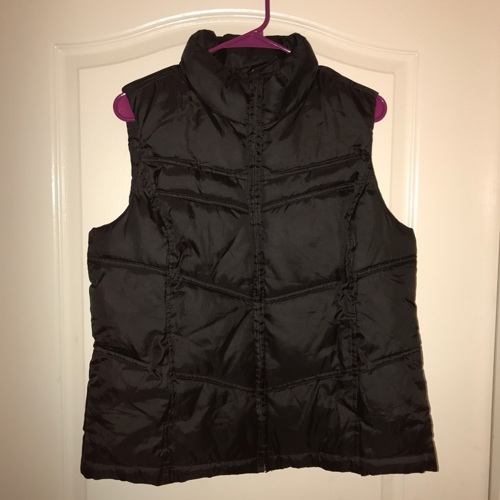 Black Puffer Vest