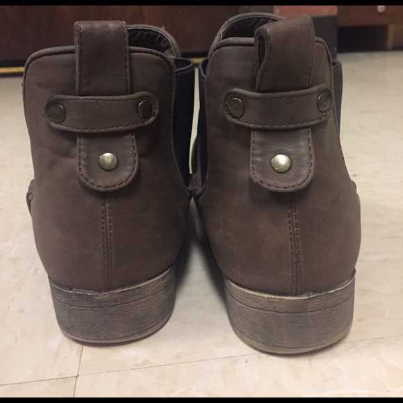 Brown Booties - Picture 2 of 2