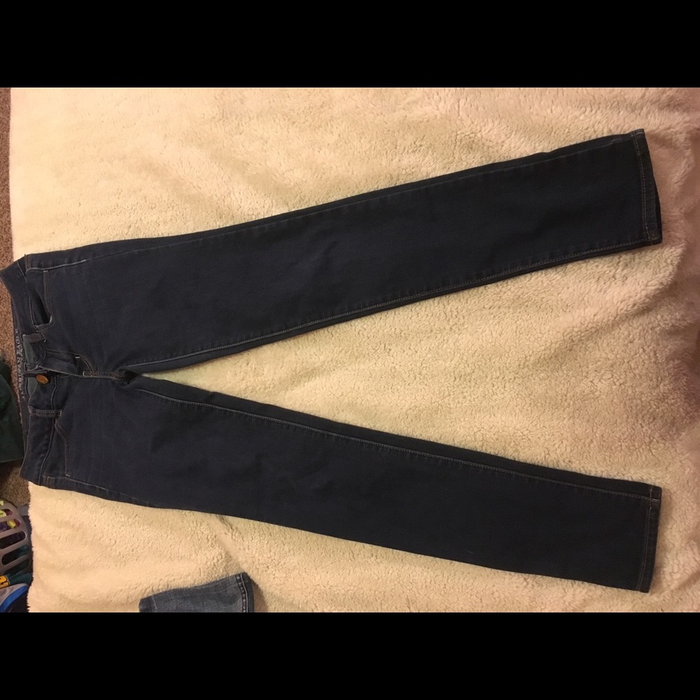 Dark wash jegging
