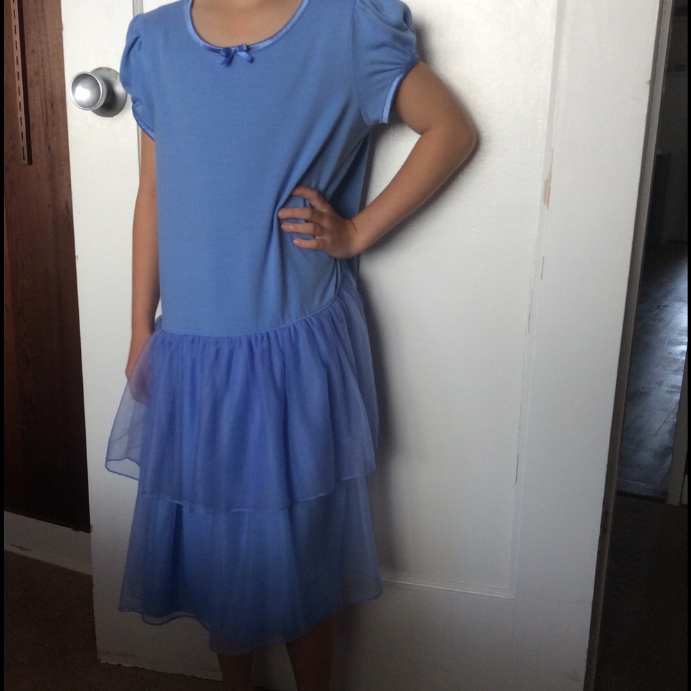 Blue nightgown