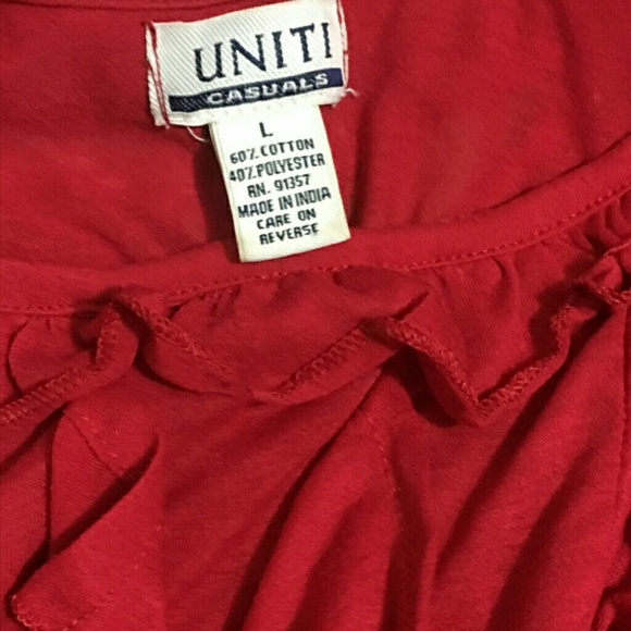 Red Valentine's day top - Picture 2 of 2