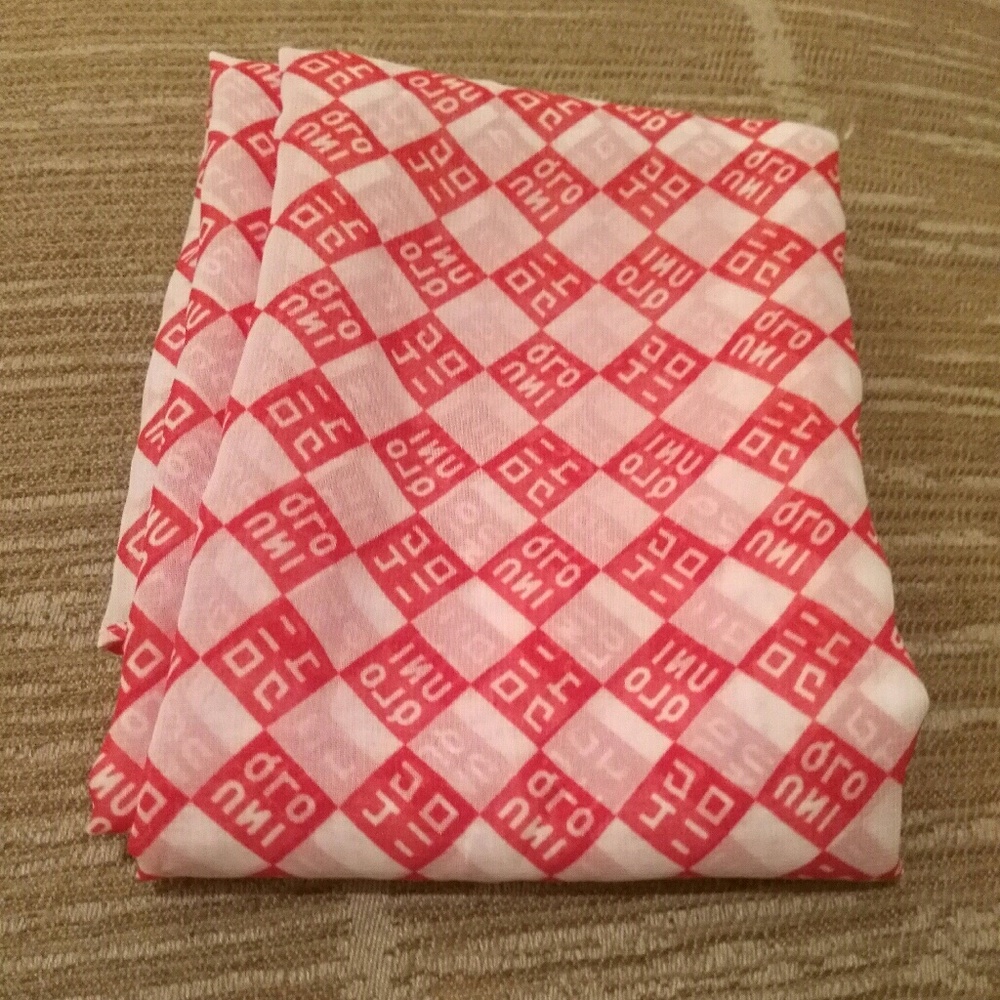 Scarf semi-sheer scarf uniqlo