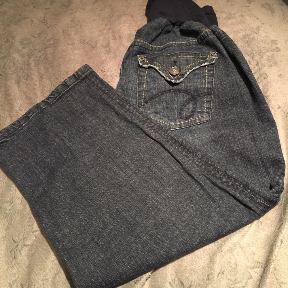 Oh Baby Motherhood Denim Capris