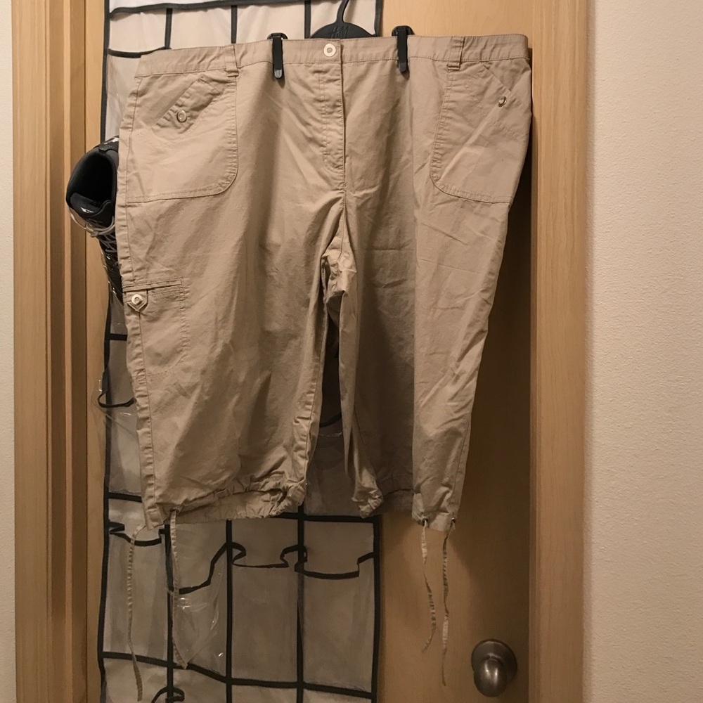 Karen Scott Tan shorts