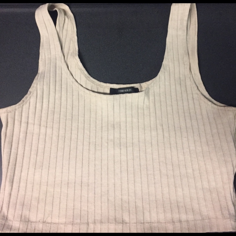 Forever 21 Ribbed Crop Top