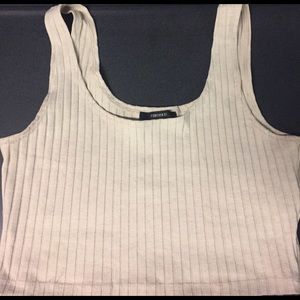 Forever 21 Ribbed Crop Top