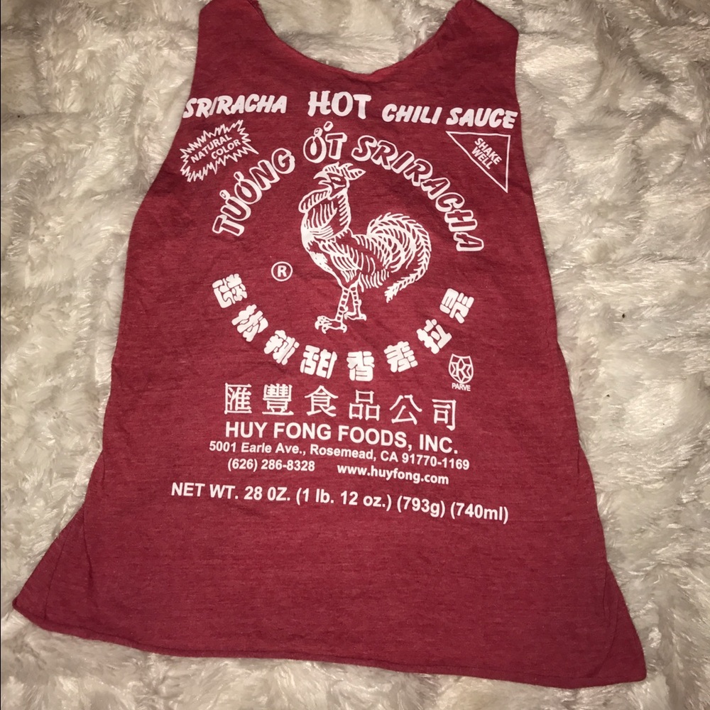 Sriracha 🔥HOT chili sauce tank!
