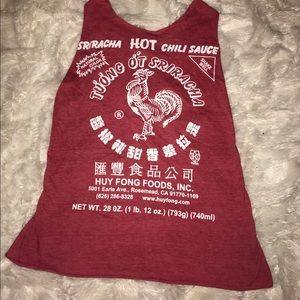 Sriracha 🔥HOT chili sauce tank!