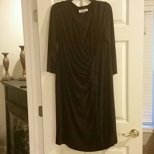 Eggplant purple Kasper dress