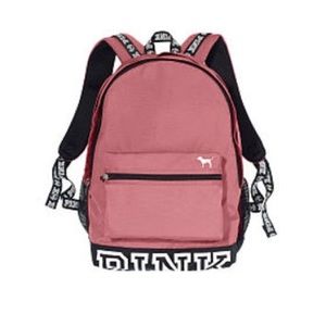 victoria's secret pink backpack
