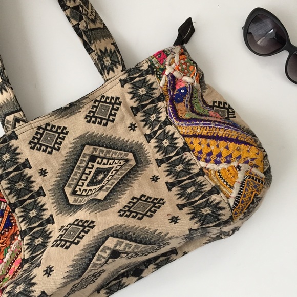 boho carpet bag
