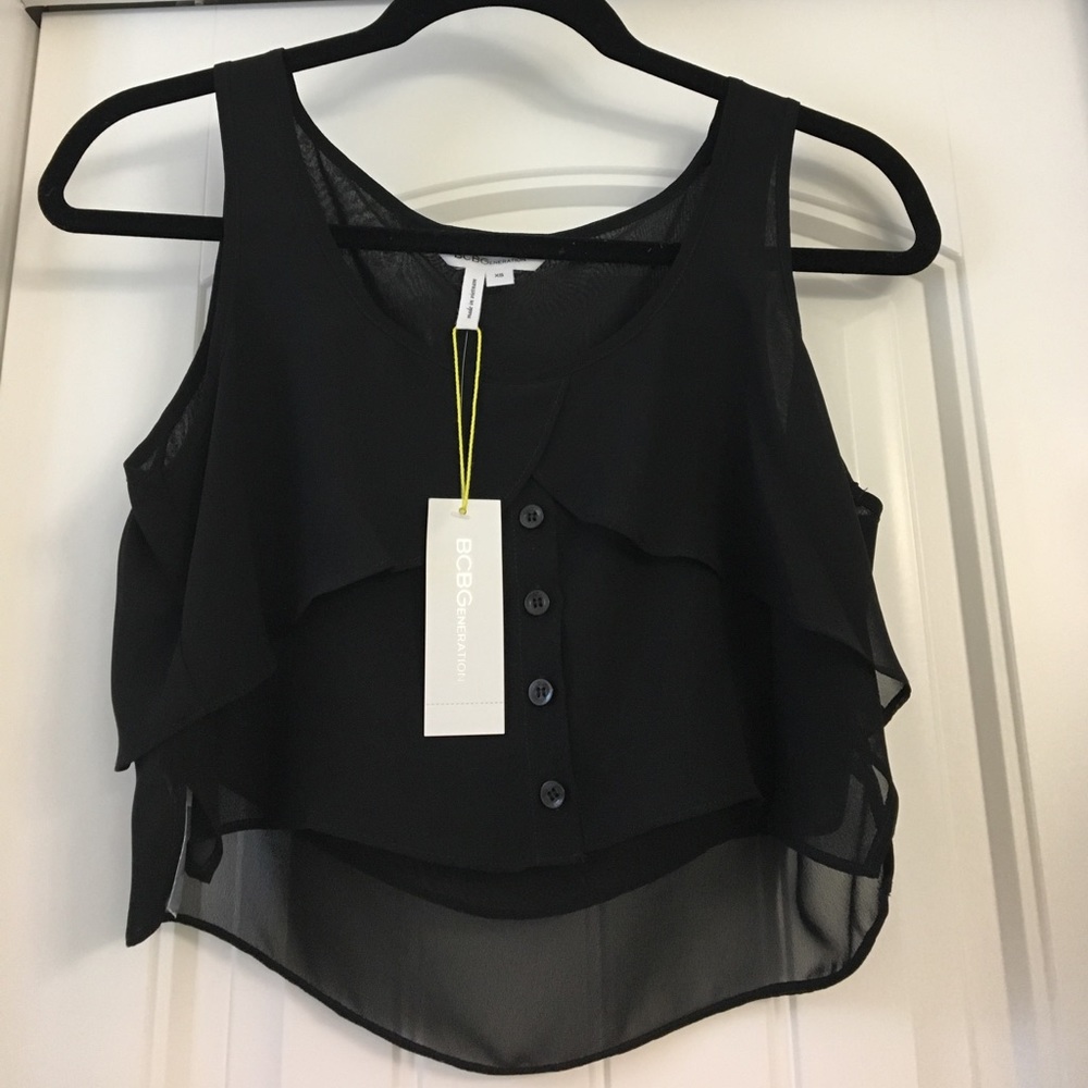 BCBG crop top-XS