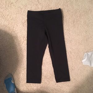 Black Lululemon Crop Leggings