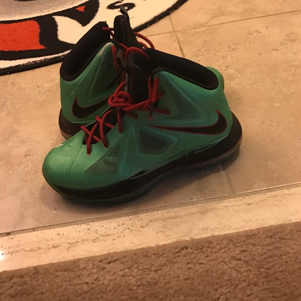 Lebron 10 cutting jades