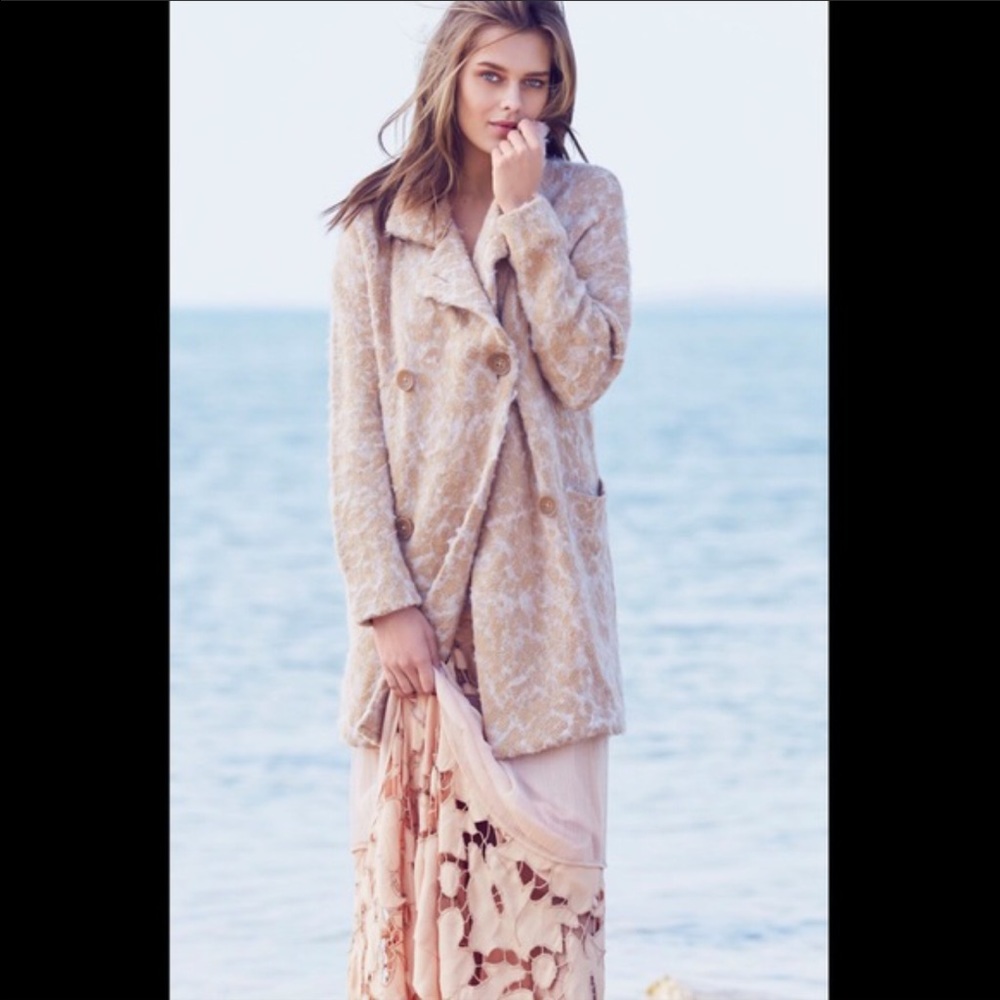 FREE PEOPLE maxi chiffon  skirt - Picture 3 of 4