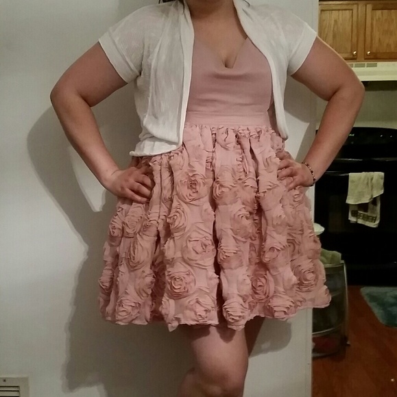 NastyGal Blushing Blooms Dress *Fits like Size 12* - Picture 6 of 6