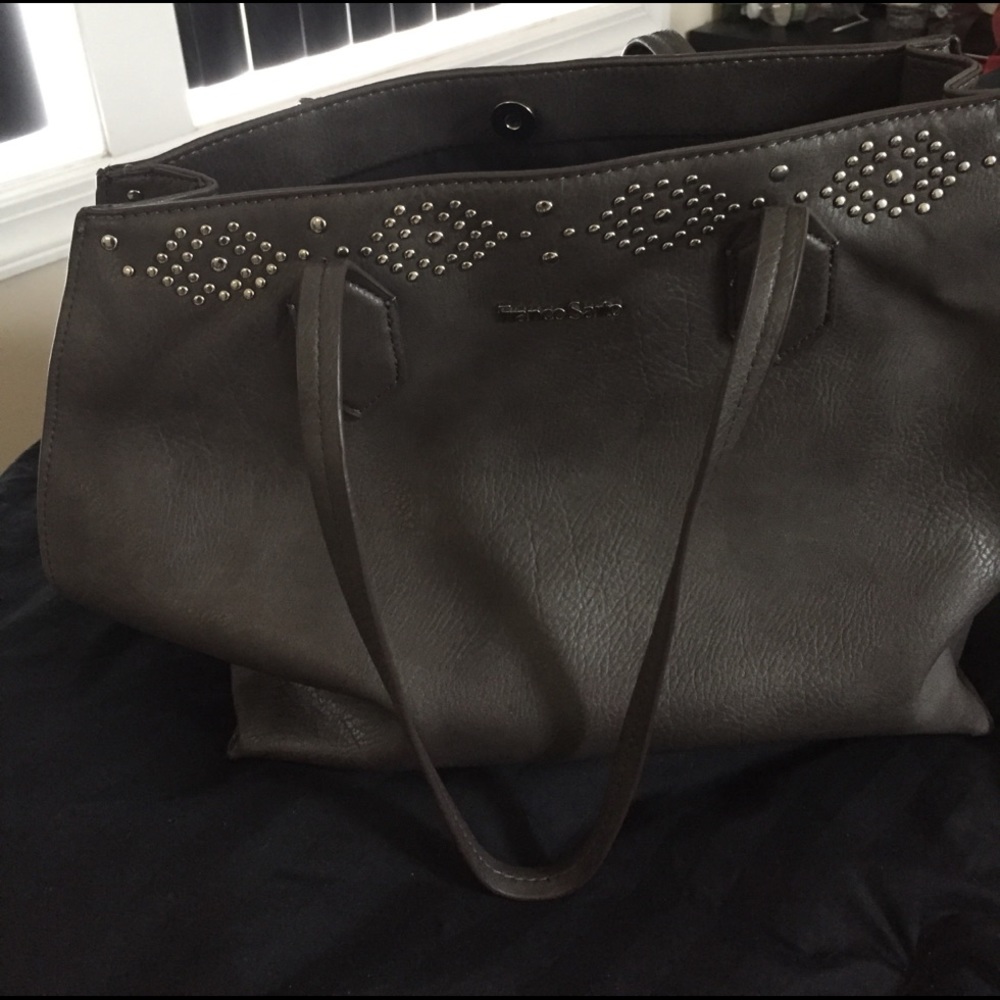 Gray Franco Sarto tote bag