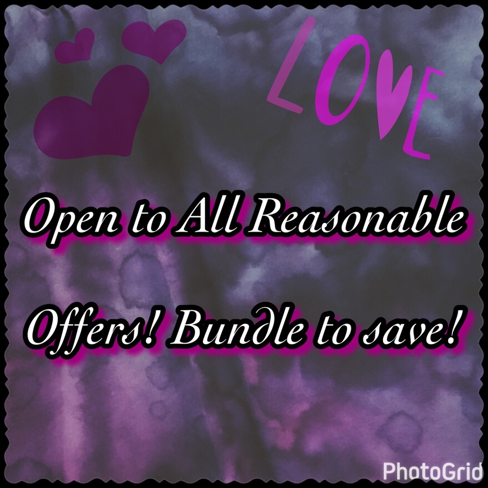 ~~~~Open To Offers~~~~