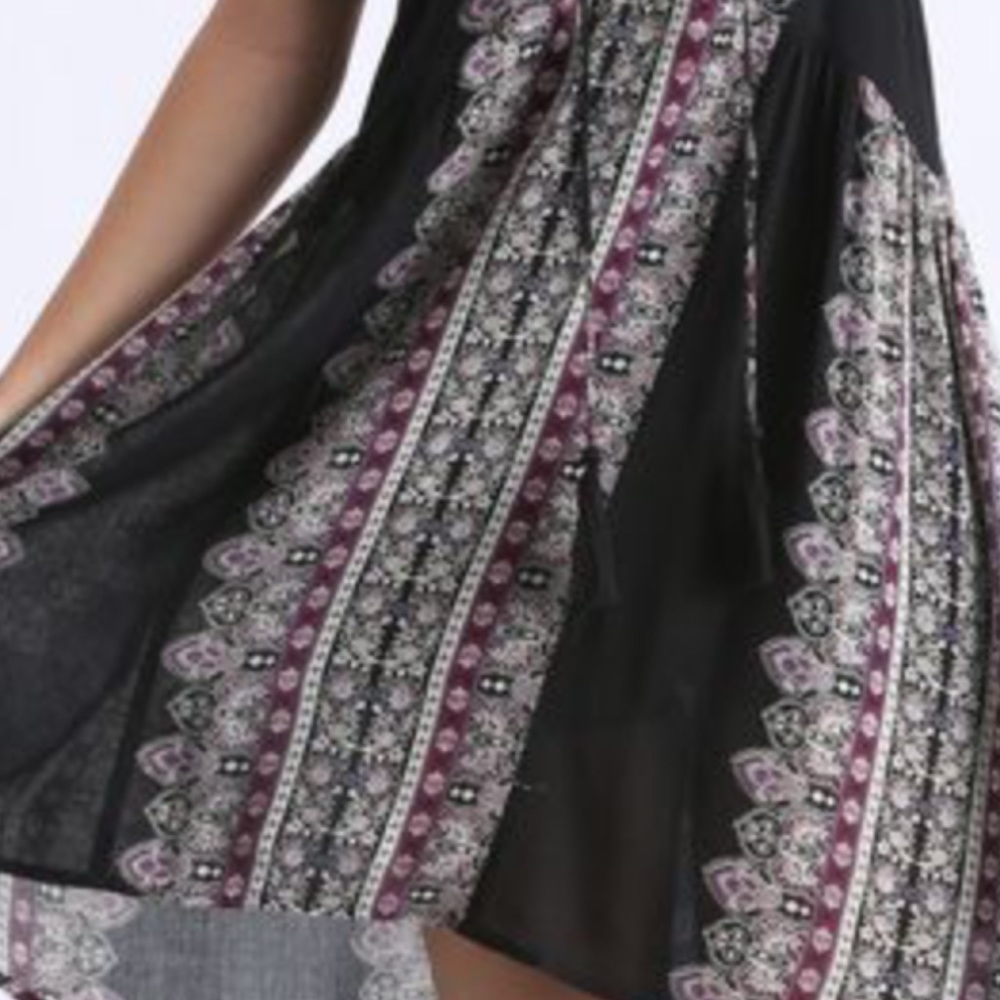 NWOT Lace Up Dress - Picture 5 of 6