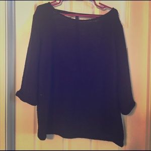 BB Dakota open back with faux leather accents NWT