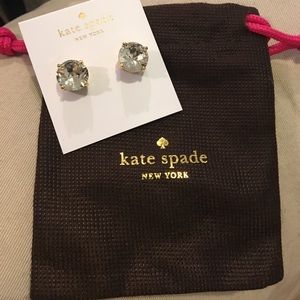 New Gold Kate Spade New York Studs