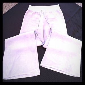 Krisa Linen wide leg pants, Gray Sz S