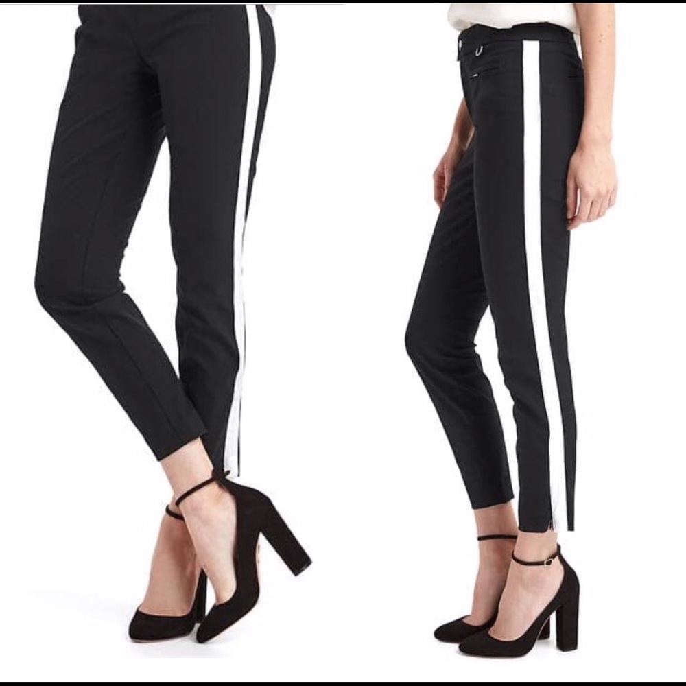 GAP Bi-Stretch Skinny Ankle Tuxedo pants