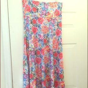 XL Lularoe maxi skirt