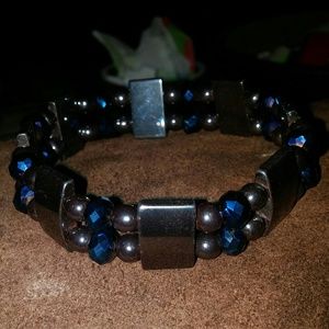 Dbl wide elastic bracelet