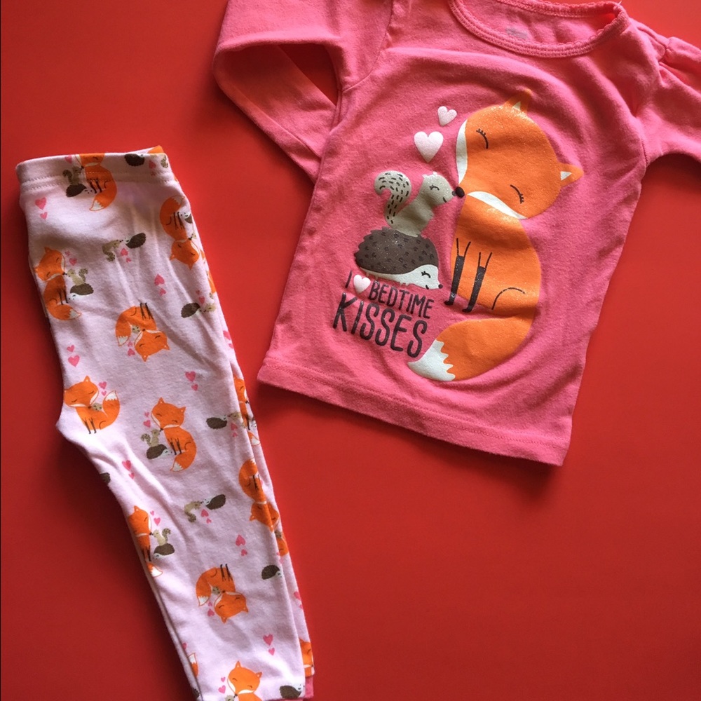 Fox pajama set