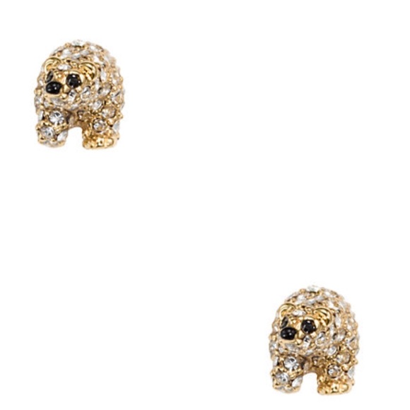 SOLD Kate Spade ♠️ Cold Comforts Polar Bear Studs - Picture 2 of 6