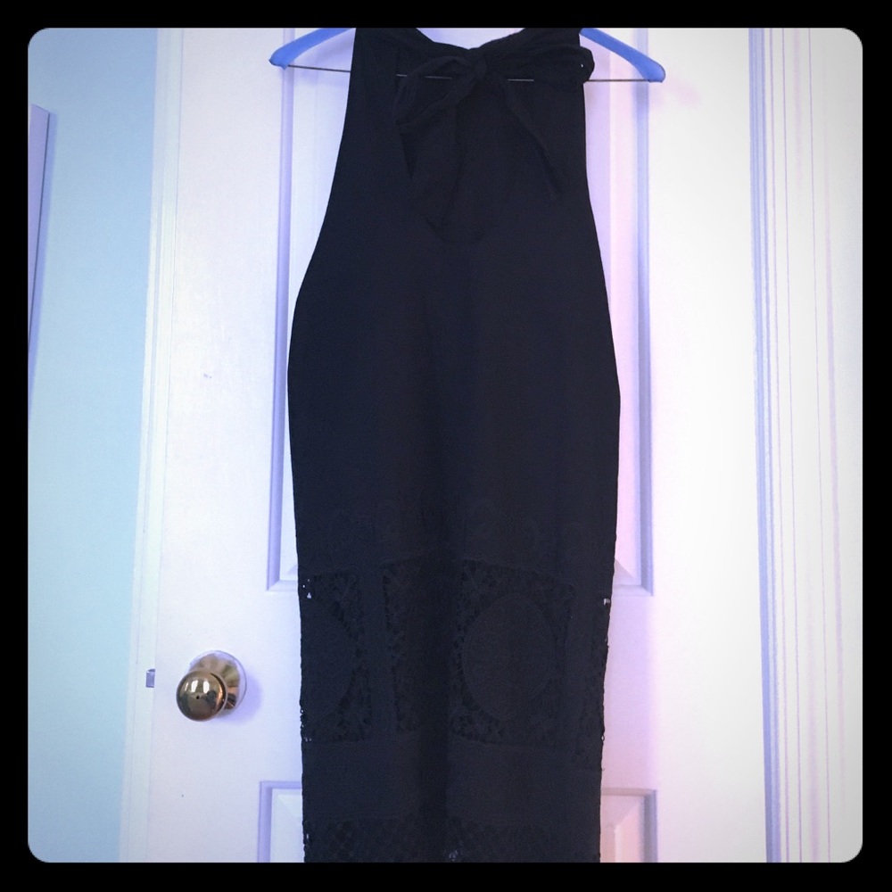 Brigitte Bailey black dress