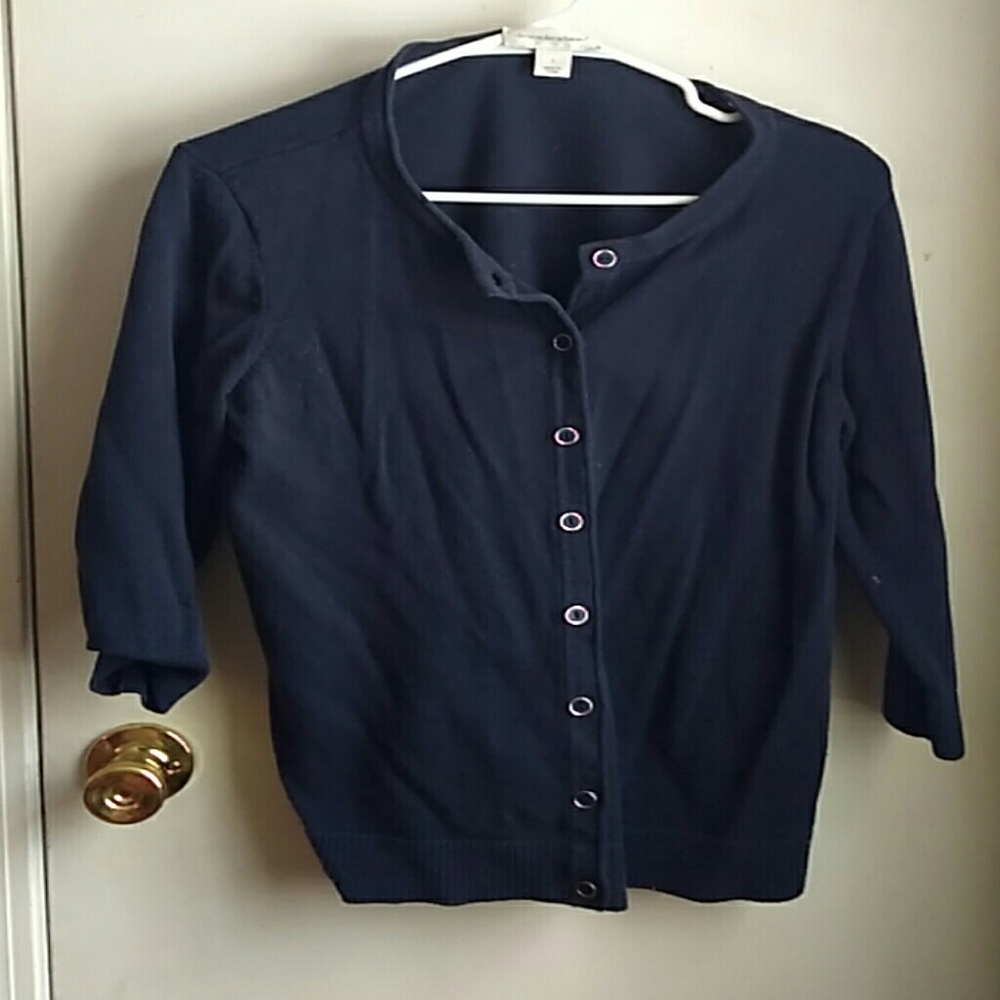 Christopher and Banks 3/4 sleeve cardigan