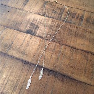 Feather necklace