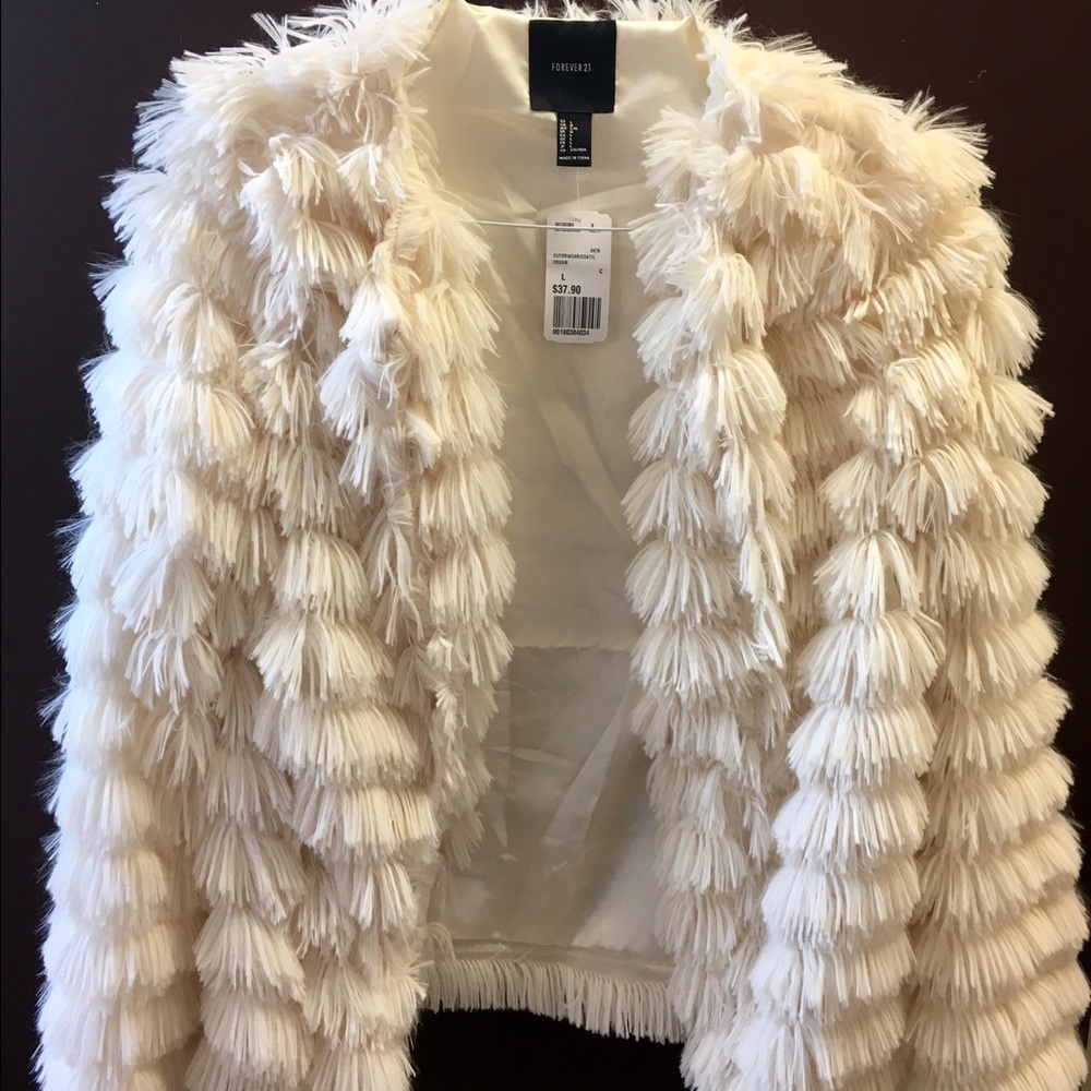 Forever 21 Faux Fur Jacket