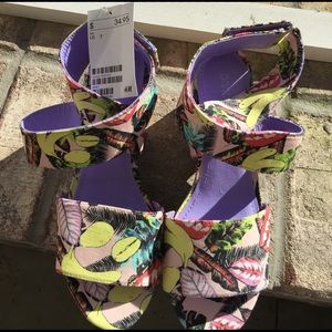 Platform Sandals, DIVIDED by H&M Size 7