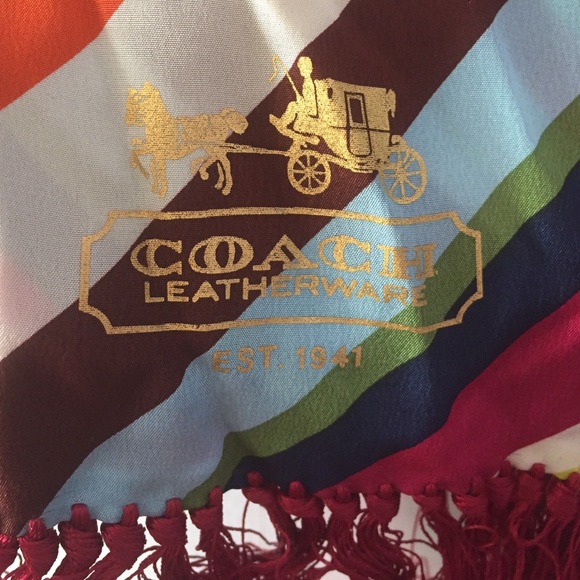 Coach scarf - Picture 3 of 4