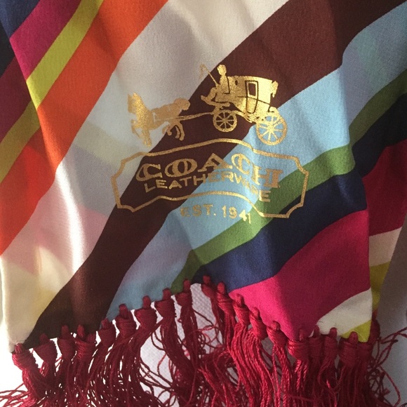 Coach scarf - Picture 4 of 4