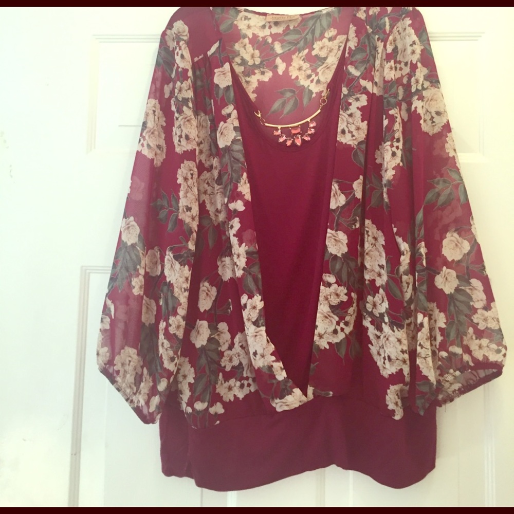 Zulily Janette Plus top