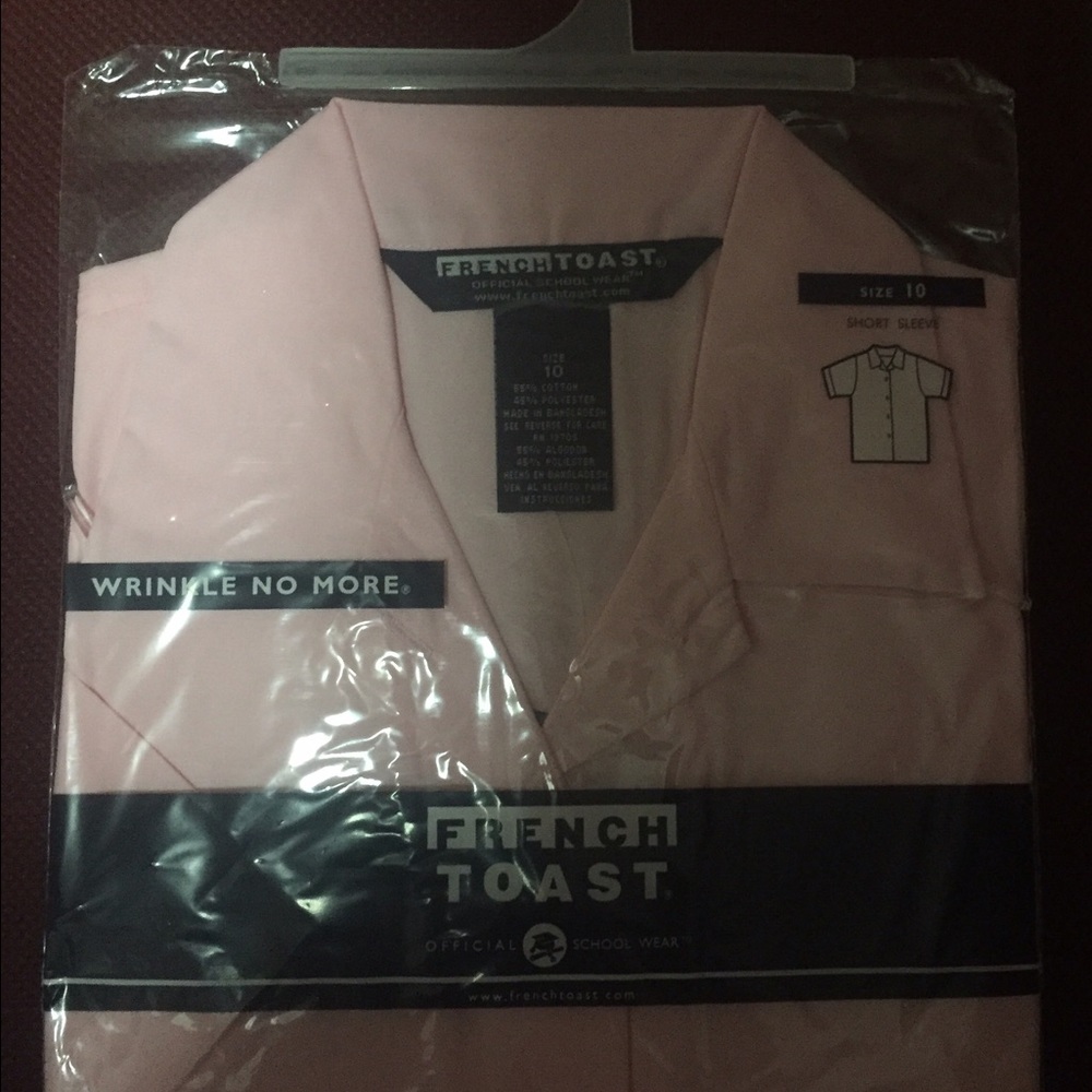5 for $25, French Toast Uniform Shirt
