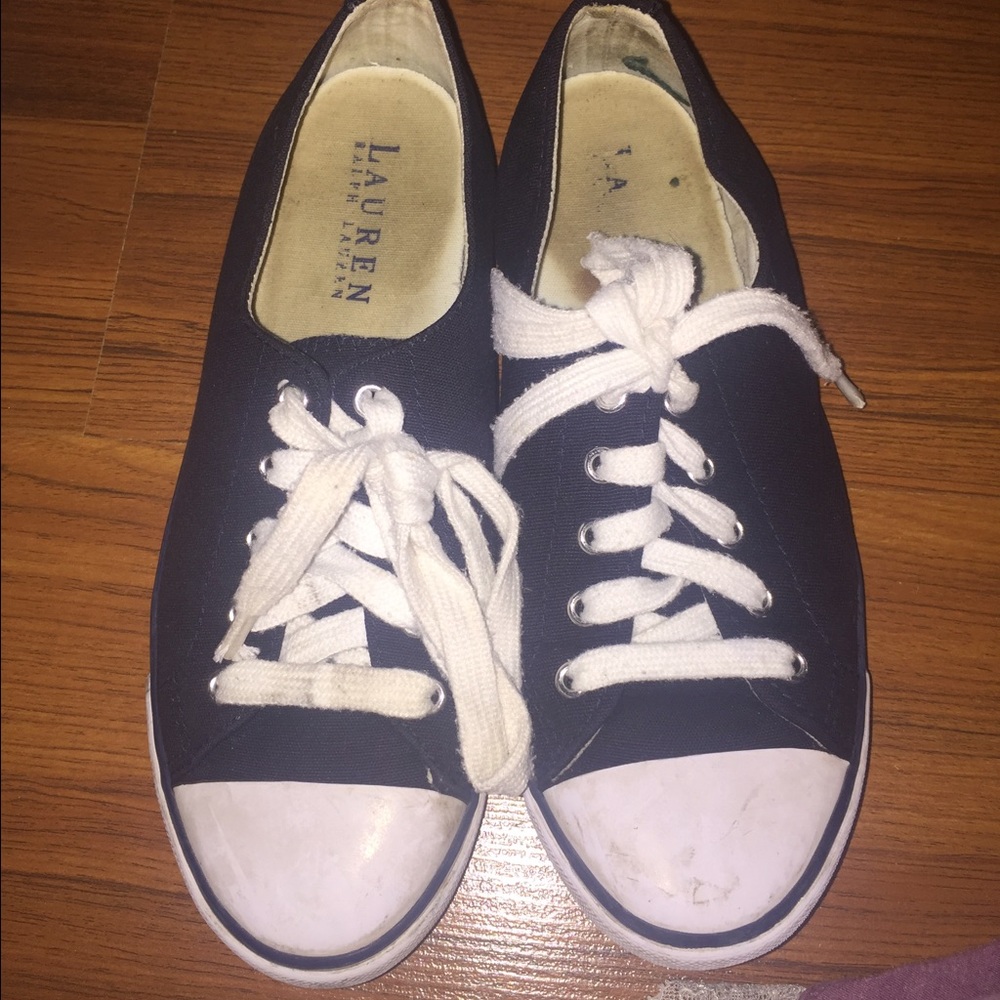 Ralph Lauren navy blue sneaker