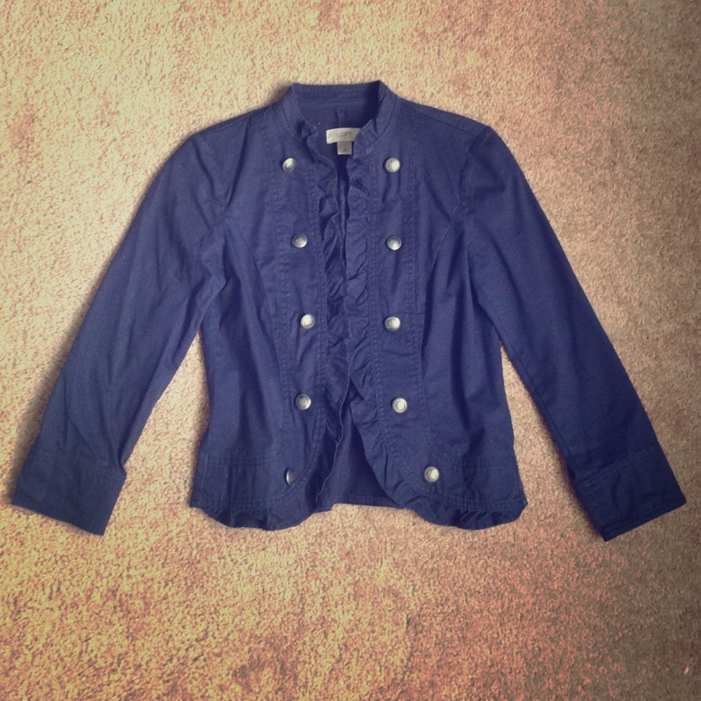 * Closet Closing* LOFT Military Jacket