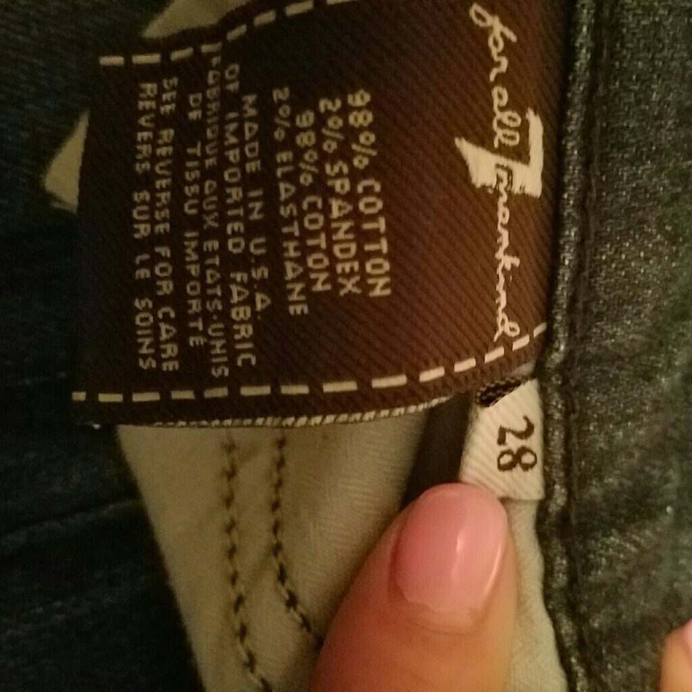 7 for all mankind Straight leg Jeans