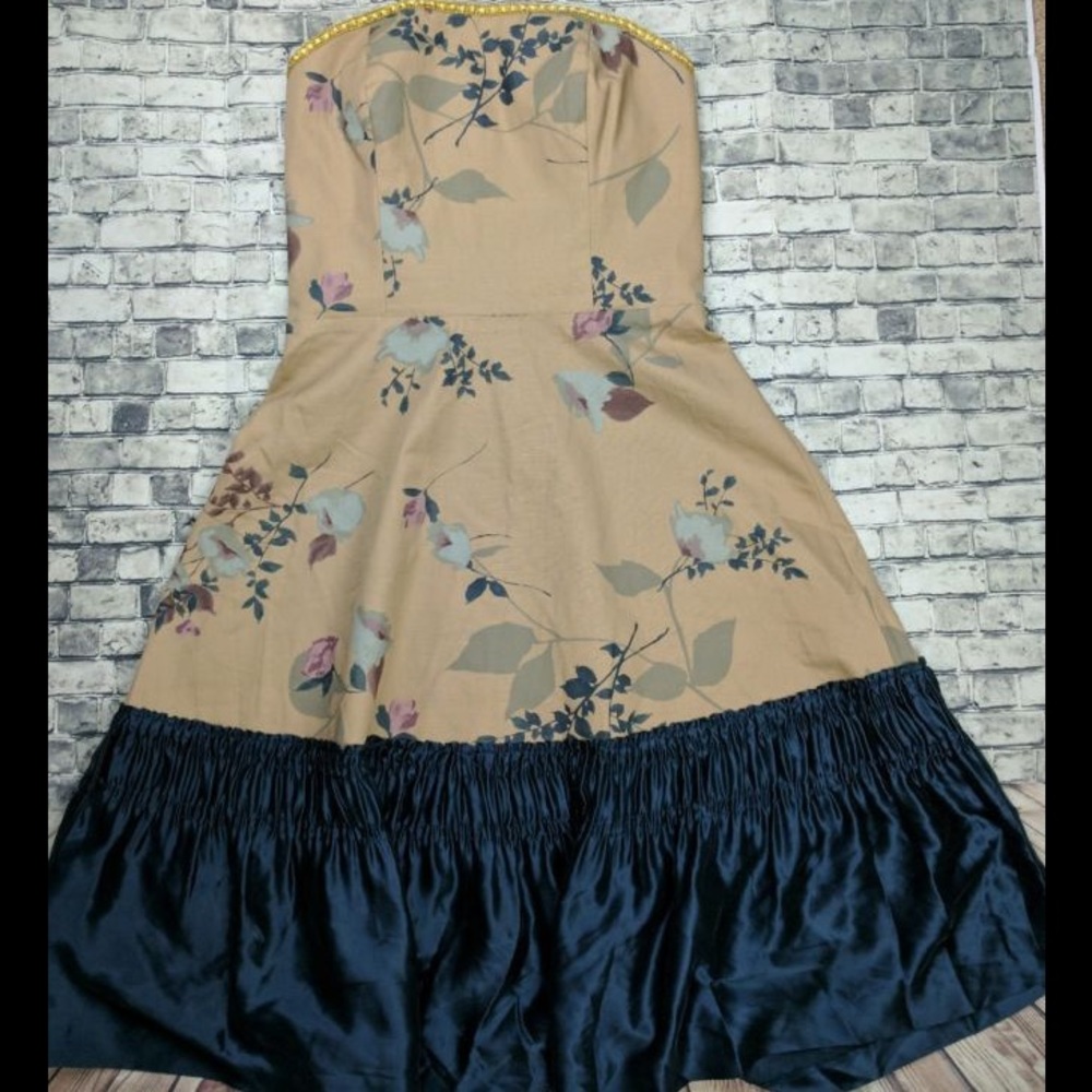 Anthropologie Winter flame dress.