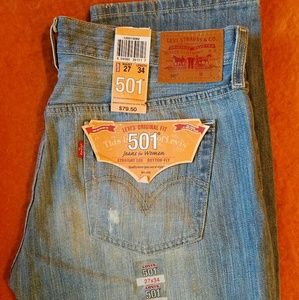 NWT Levi's 501 size 27