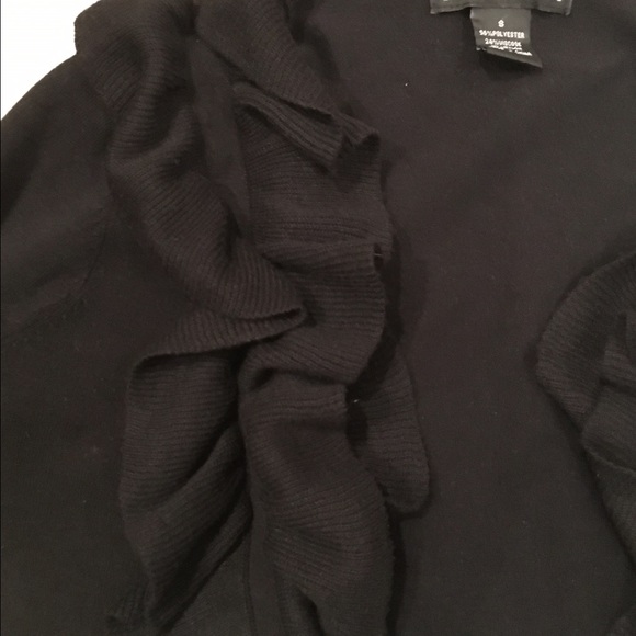 Grace Elements Medium Black Quarter Length Sweater - Picture 4 of 4