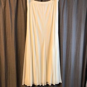 Onyx Night A-line maxi skirt