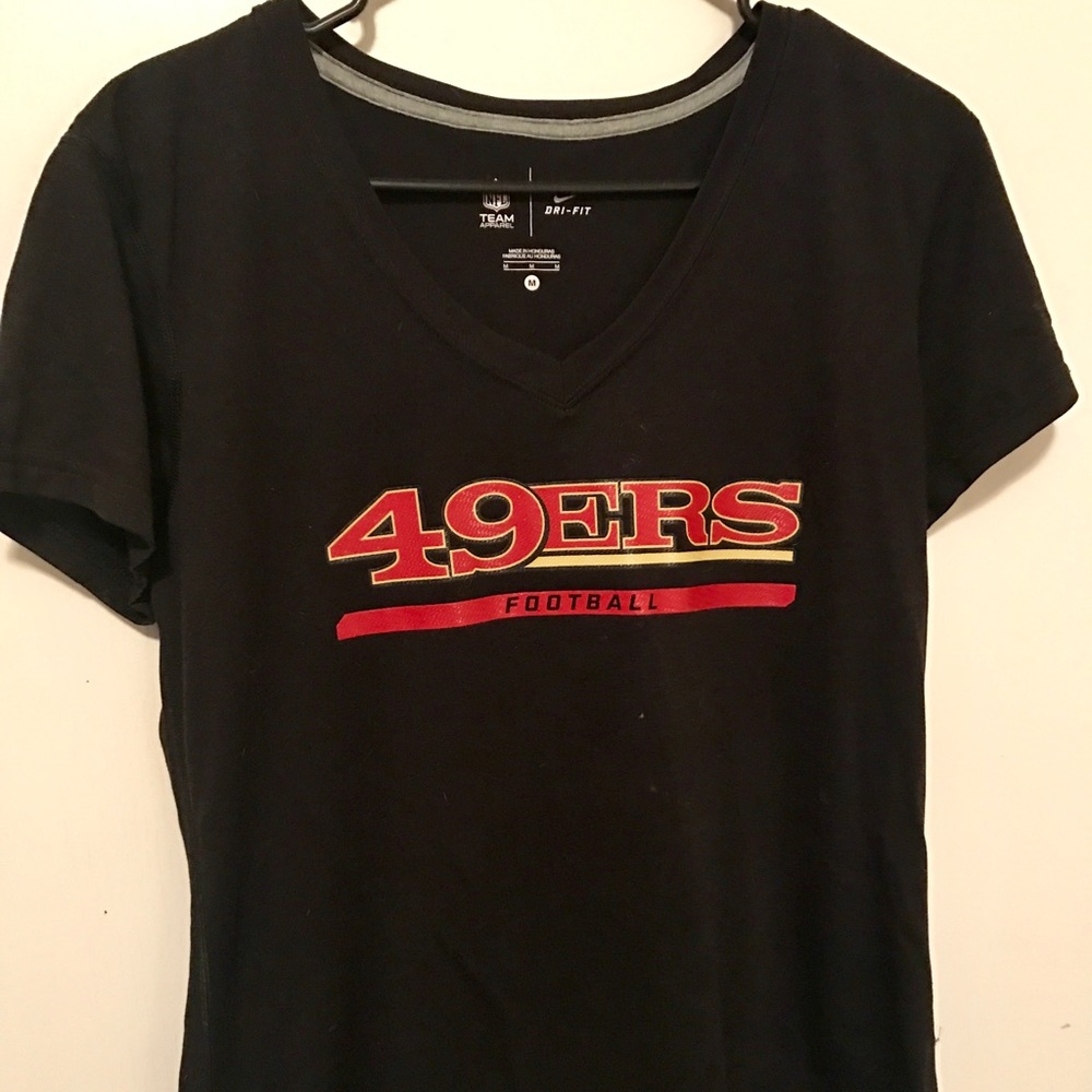 Nike dri-fit San Fran 49ers tshirt
