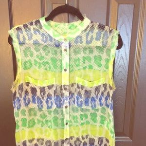 Equipment Sleeveless Blouse. Size Small.
