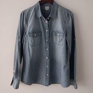 J Crew chambray shirt